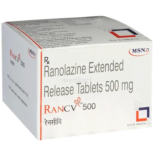 ran cv 500mg tablet 10's